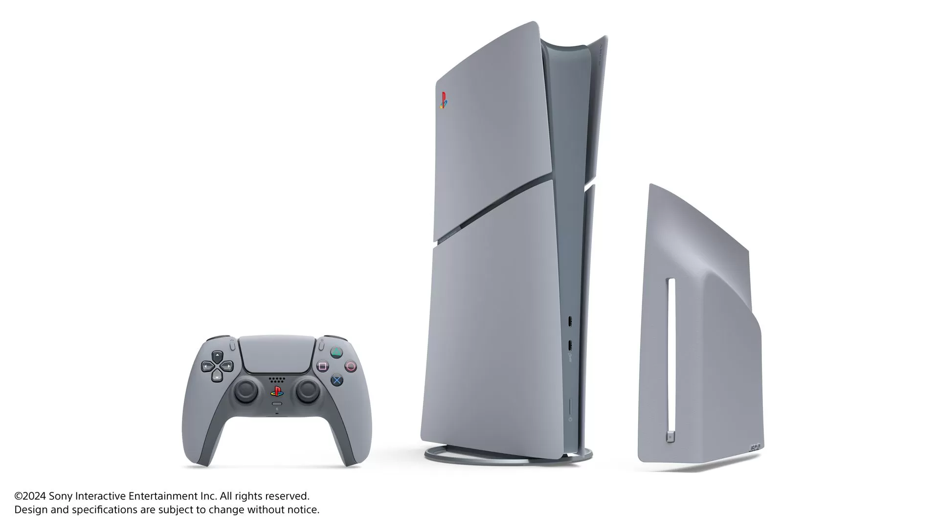 PlayStation 5 Pro Gray 30th anniversary cover