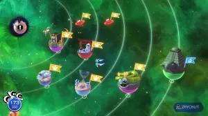 ASTRO BOT screenshot vesmírna mapa