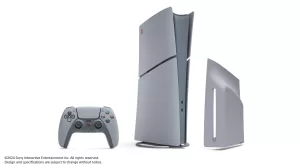 PlayStation 5 Pro Gray 30th anniversary cover
