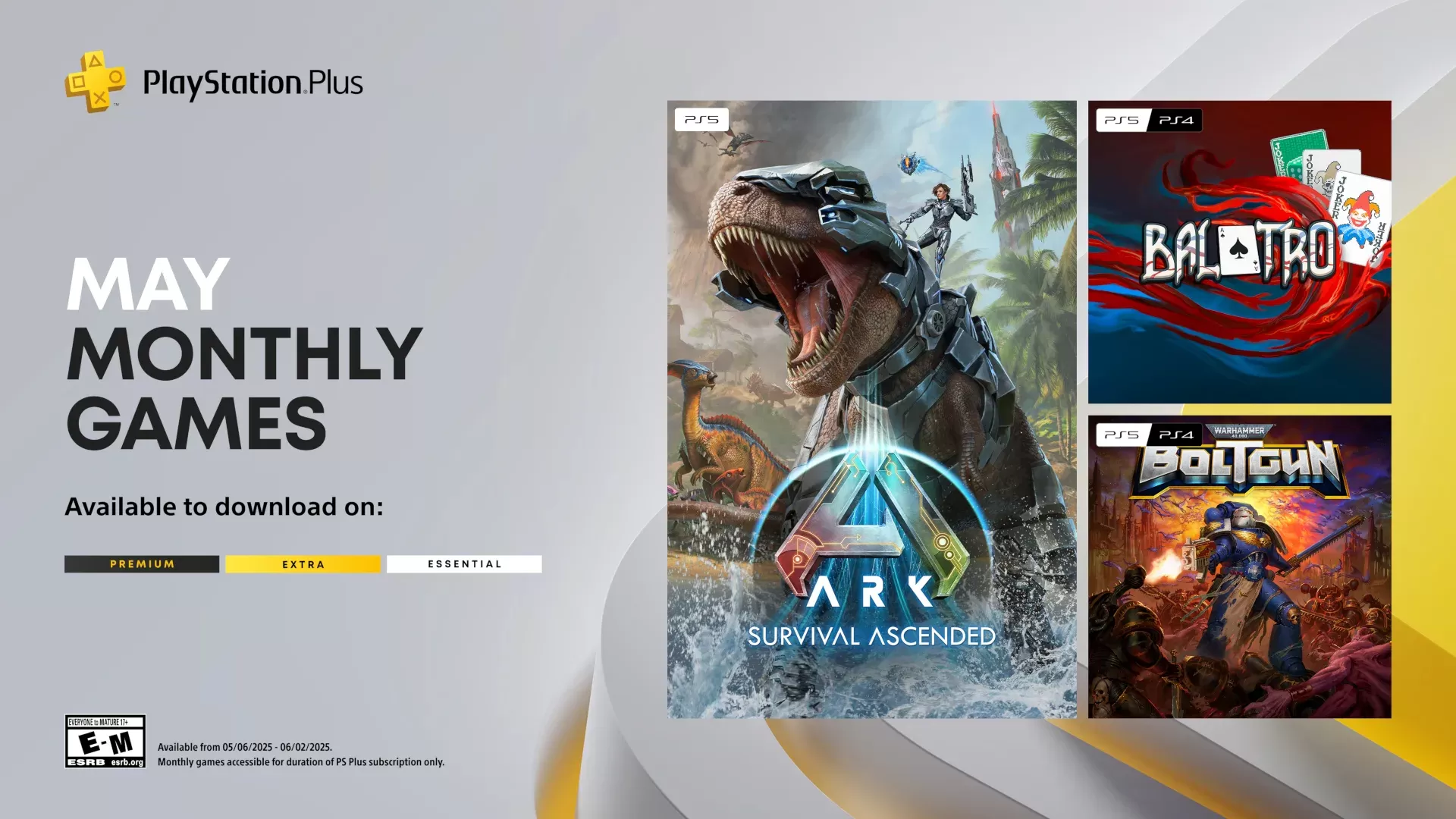 PS Plus Maj 2025 Kveten