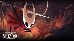 Box-art pre hru s názvom Hollow Knight: Silksong