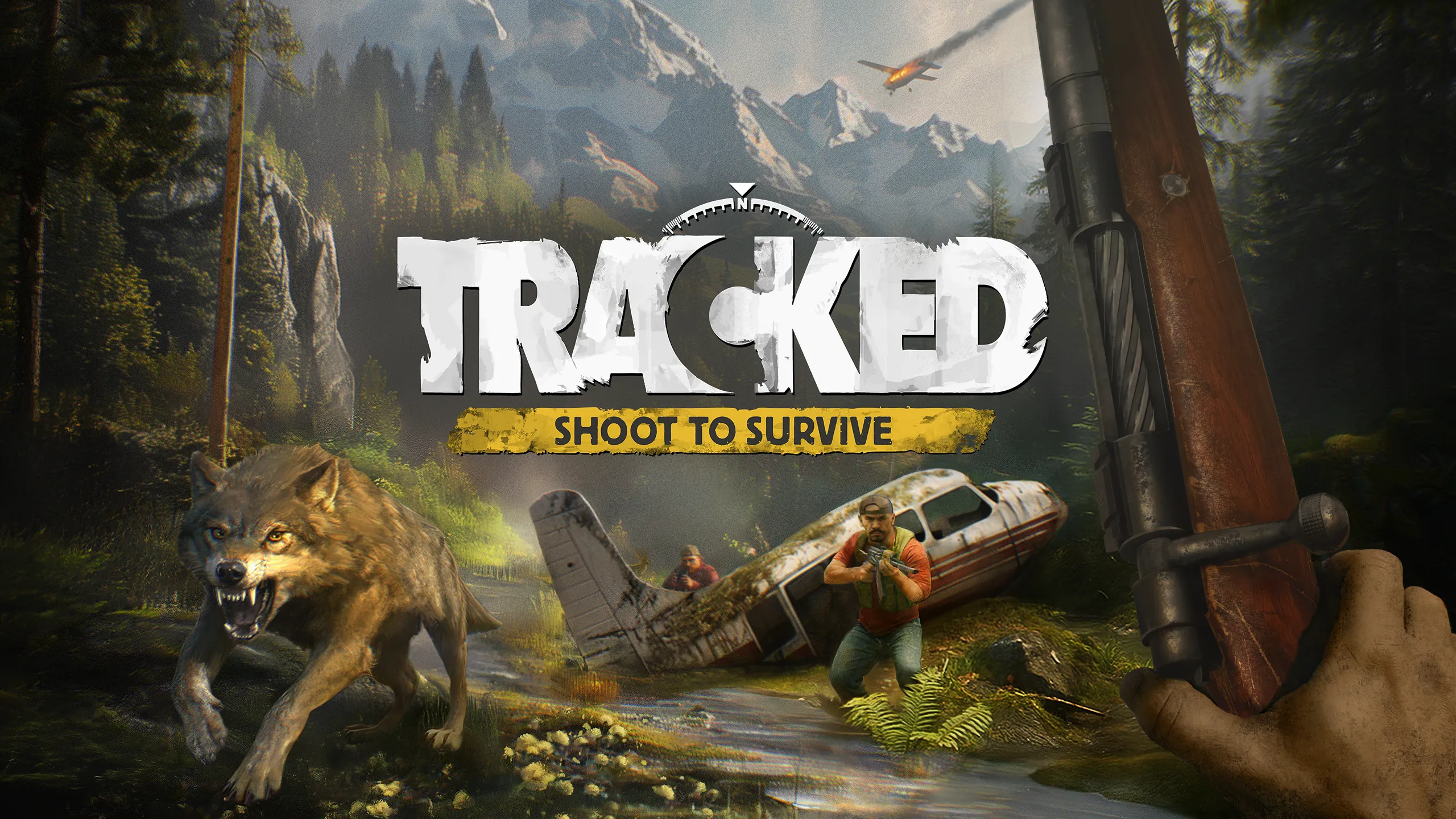 Box-art pre TRACKED: Shoot To Survive