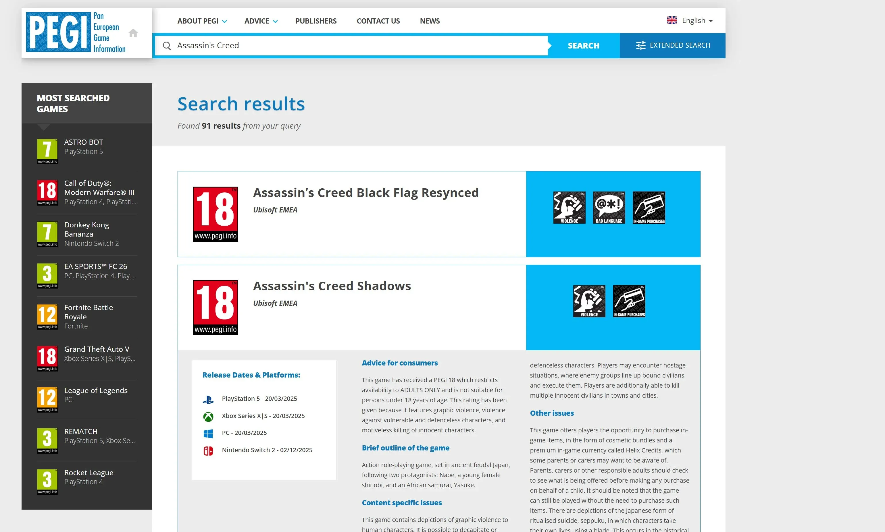 Assassin's Creed Black Flag Resynced PEGI