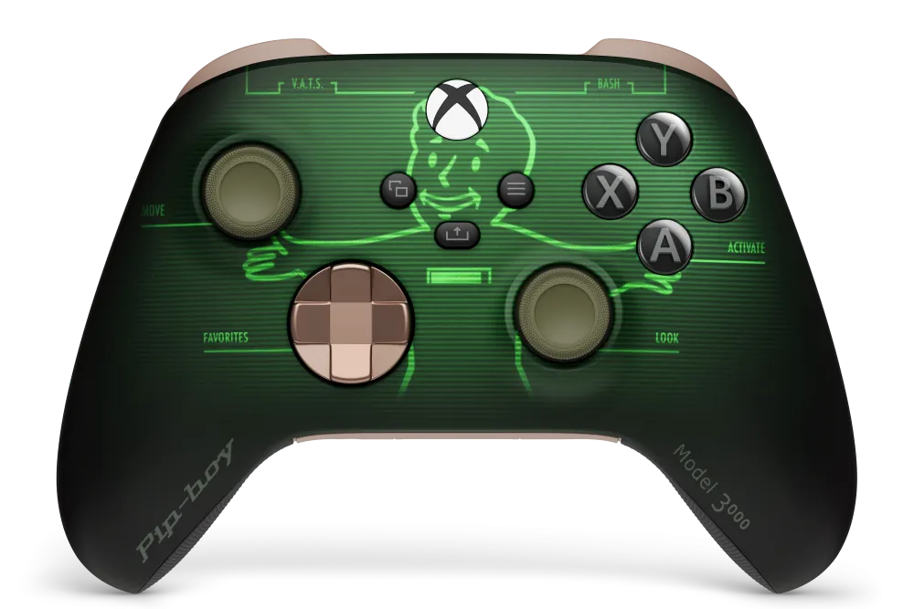 Xbox Controller Fallout Pip Boy