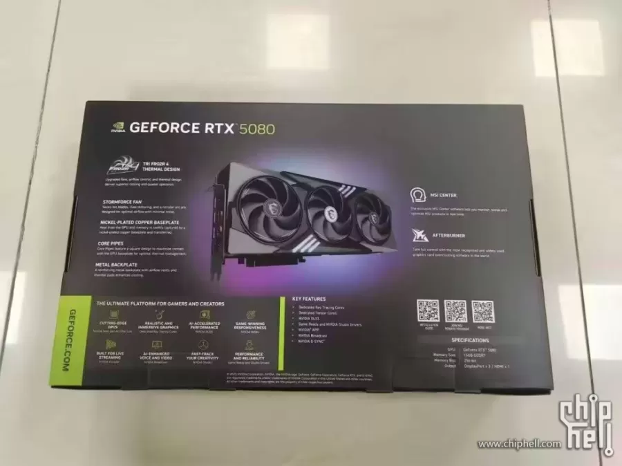 MSI RTX 5080 GPu