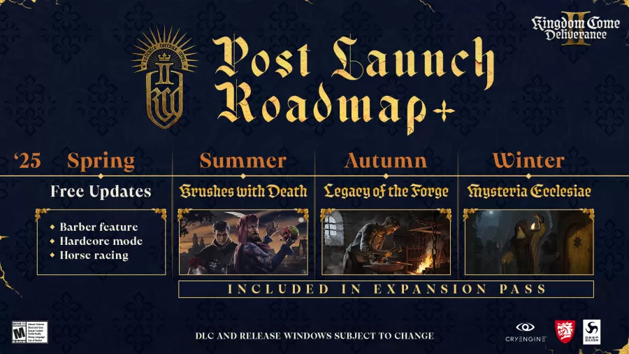 kingdom come deliverance 2 post launch content