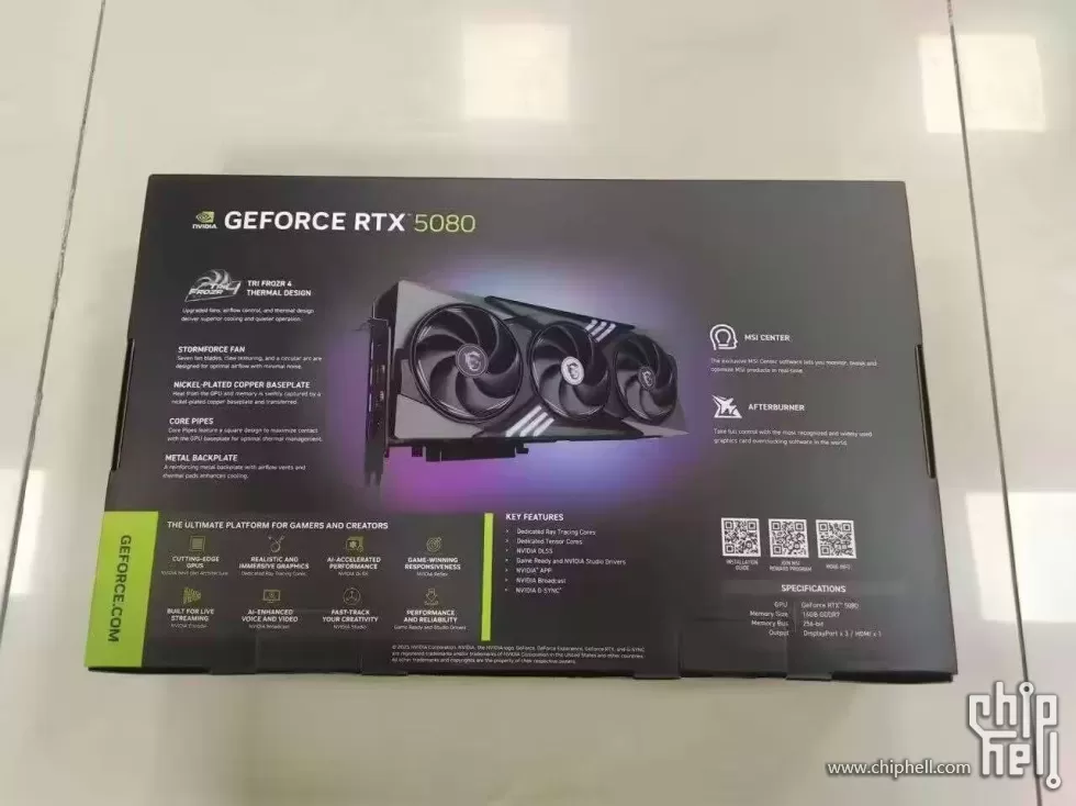 MSI RTX 5080 GPu