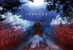 Box-art pre hru s názvom Ghost of Tsushima: Legends seriál