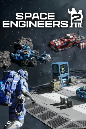 Box-art pre hru s názvom Space Engineers 2