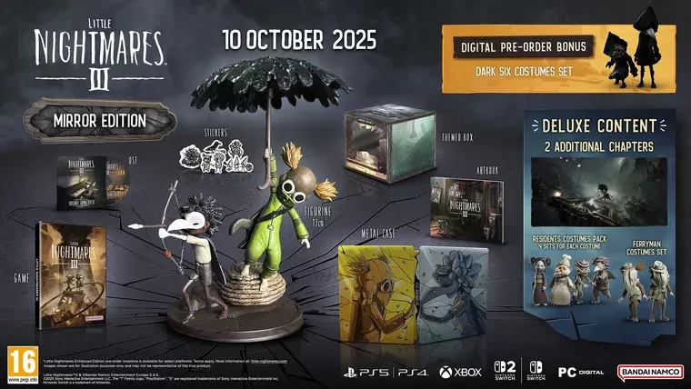 Little Nightmares 3 editions