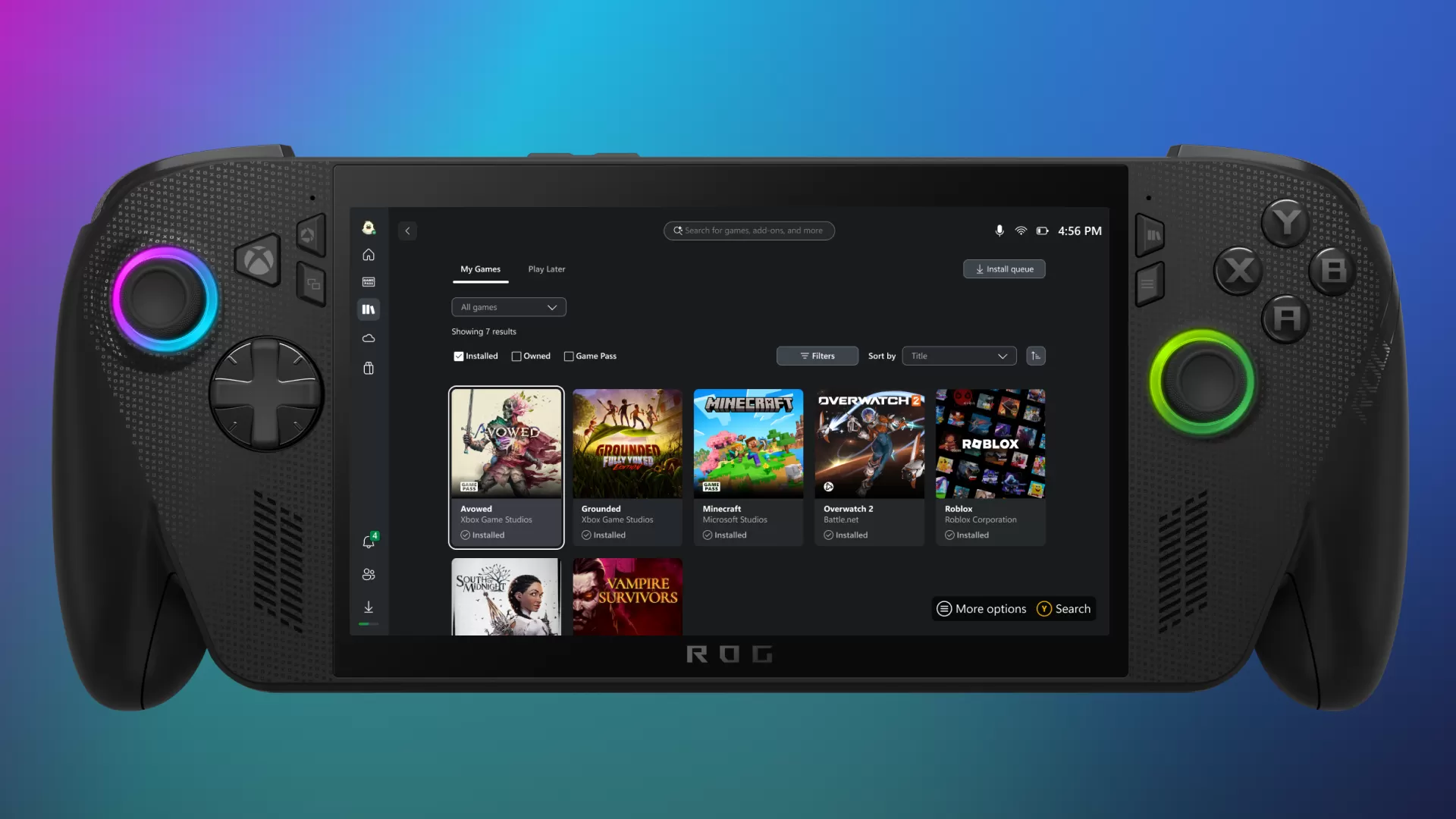 Xbox PC App Storefront Steam