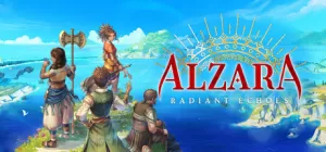 Box-art pre hru s názvom ALZARA Radiant Echoes