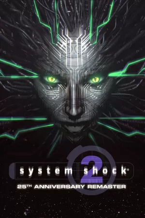 Box-art pre hru s názvom System Shock 2: 25th Anniversary Remaster