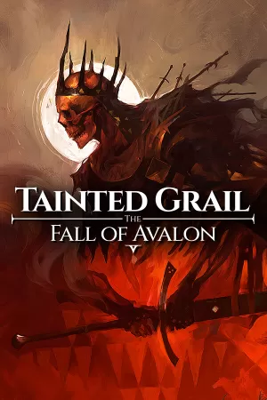 Box-art pre hru s názvom Tainted Grail: The Fall of Avalon