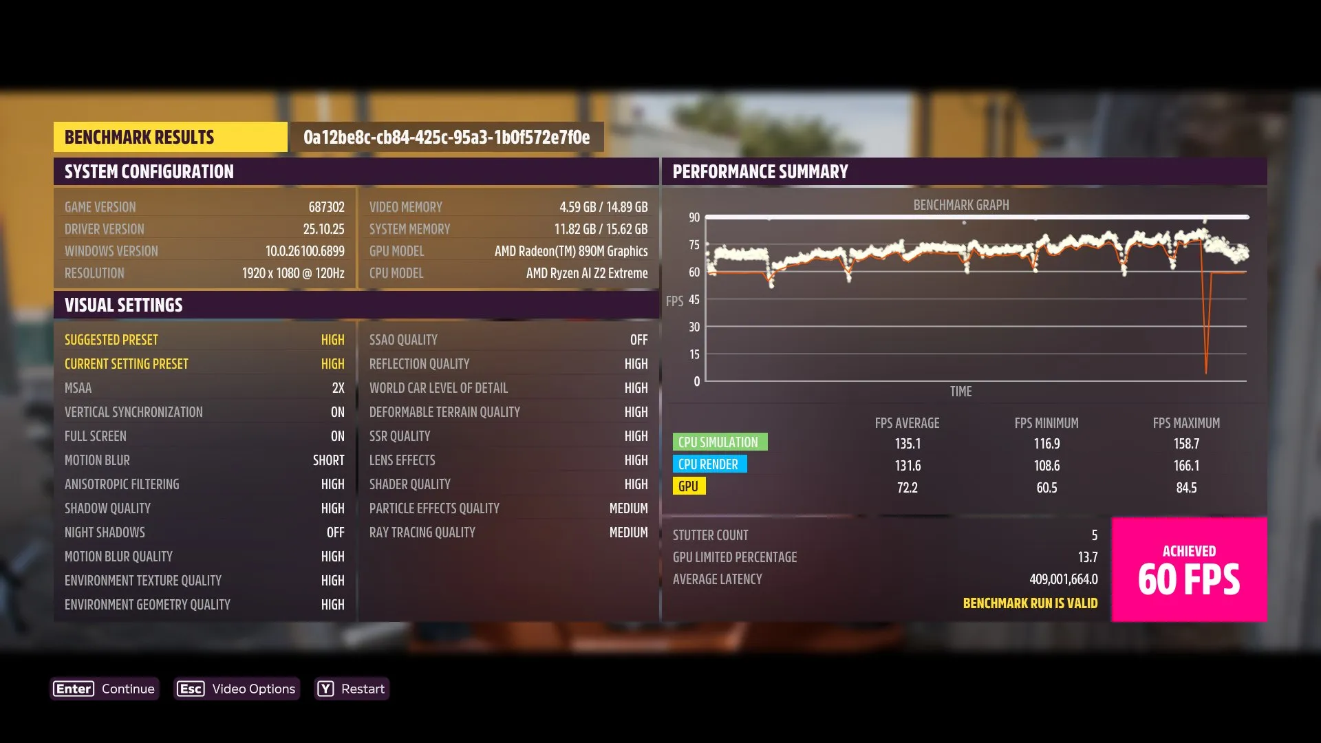 ROG Xbox Ally X Recenzia Forza Horizon 5