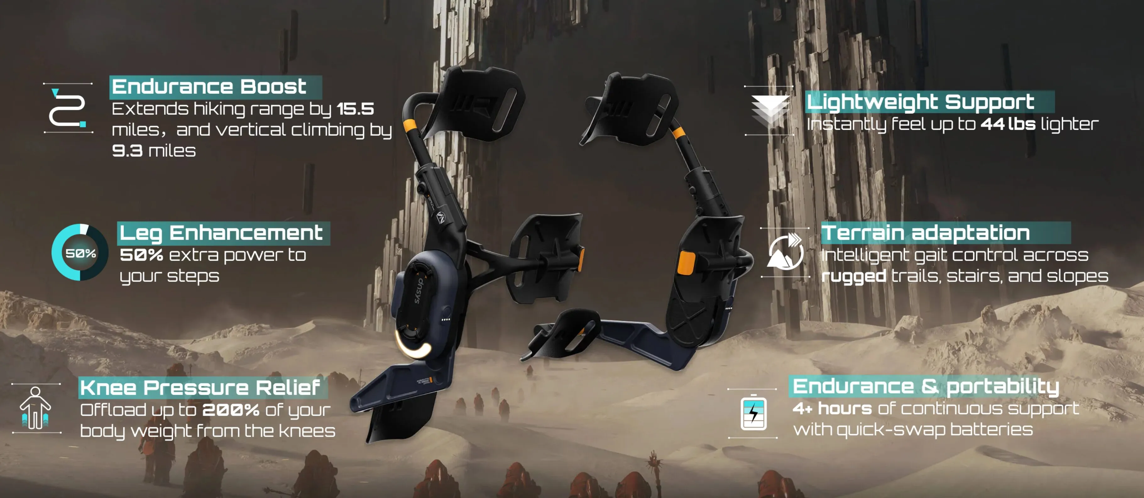 Death Stranding 2 Exoskelet