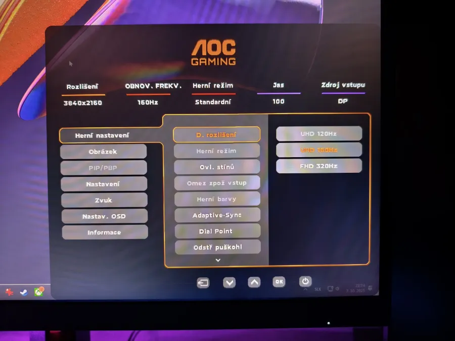 AOC U27G4R Recenzia 12