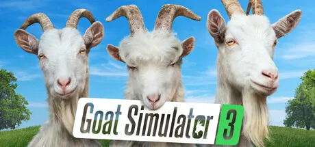 Box-art pre hru s názvom Goat Simulator 3