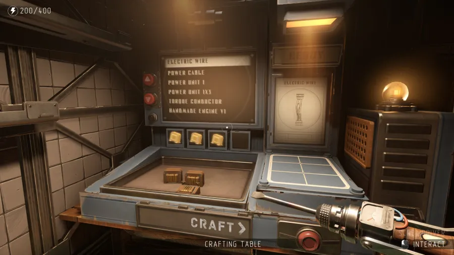 The Lift screenshot Crafting