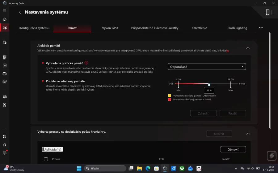 ROG Zephyrus Duo 2026 GX651AX - Recenzia 22