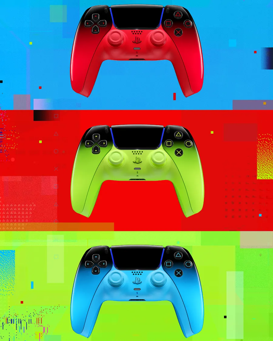 PlayStation Hyperpop controllers