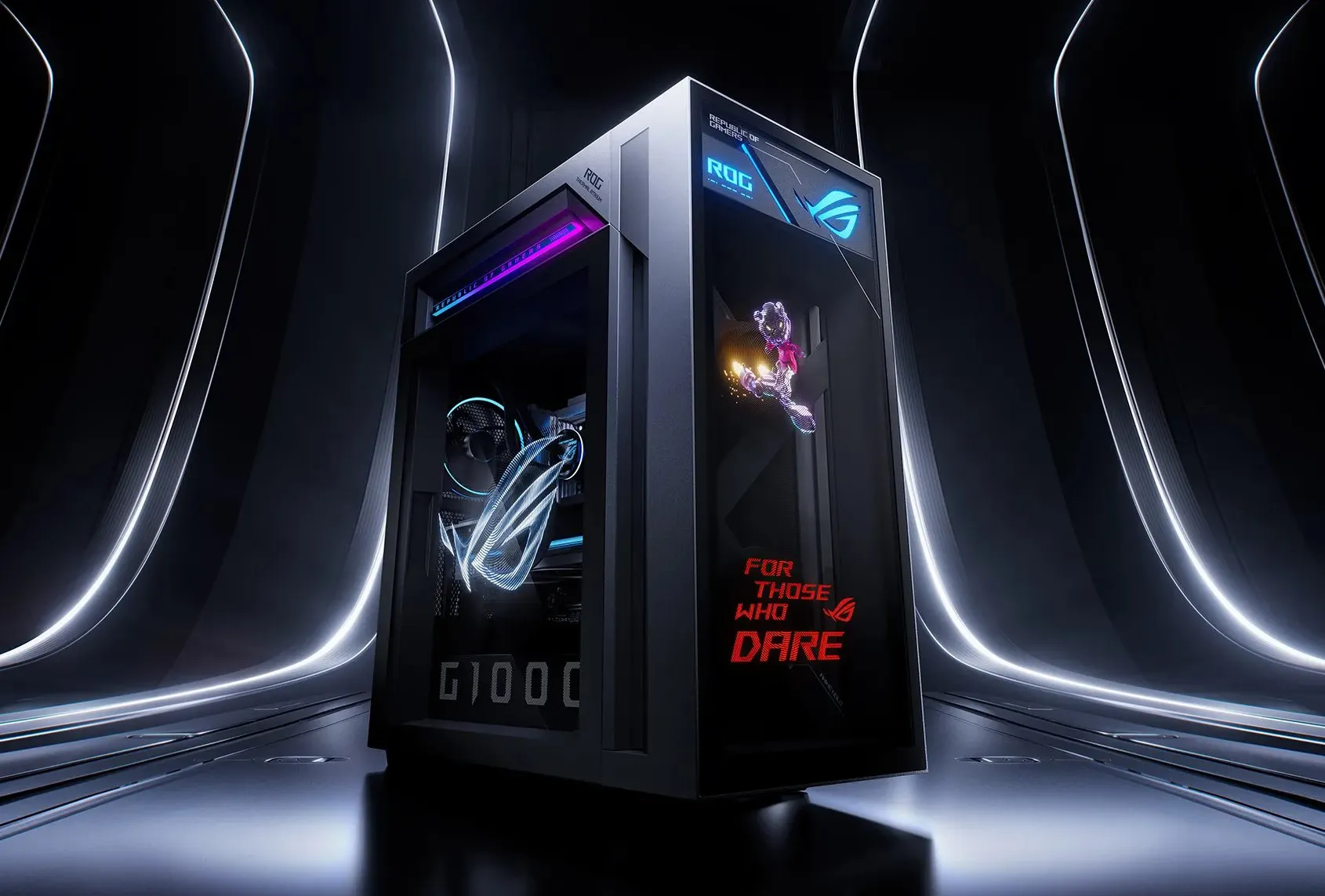 ASUS ROG 104L ATX Holographic case