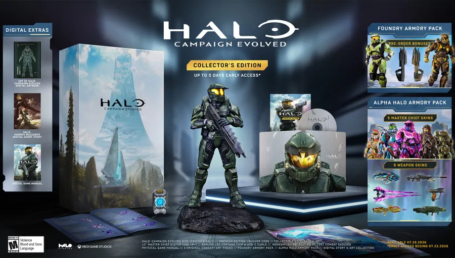 Halo Campaign Evolved Collectors Edition