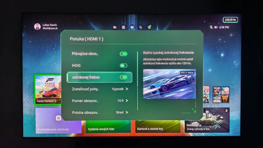 TCL 65C8K Recenzia Test 13