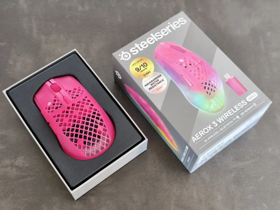 Steelseries Aerox 3 Wireless Gen 2 Recenzia 12