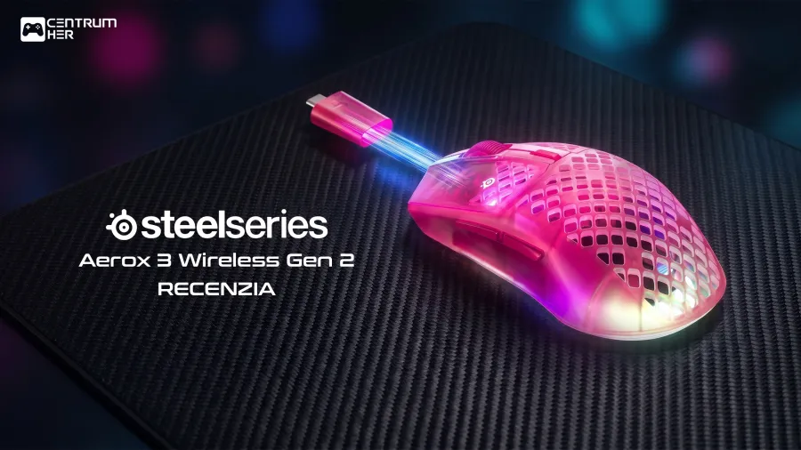 Titulný obrázok pre recenziu s nadpisom SteelSeries Aerox 3 Gen 2
