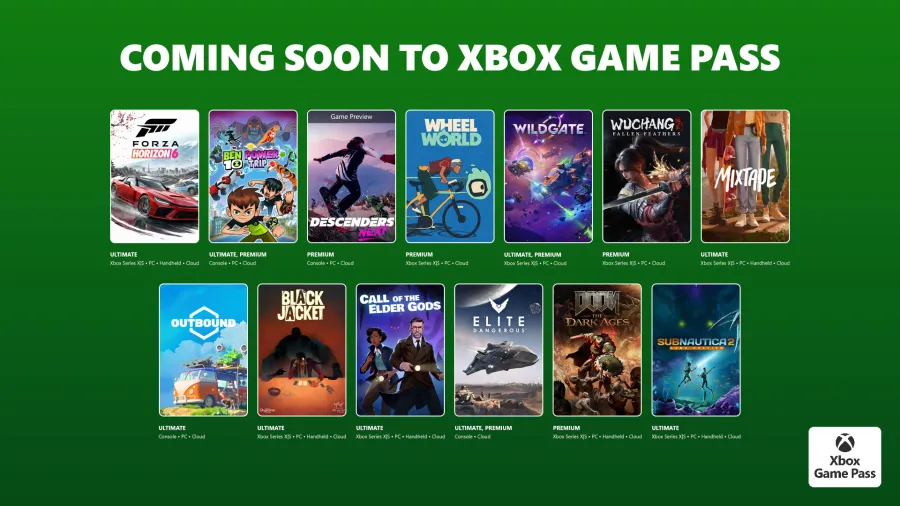 Xbox Game Pass Máj 2026