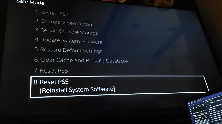 PS5 konzola neč&iacute;ta disk