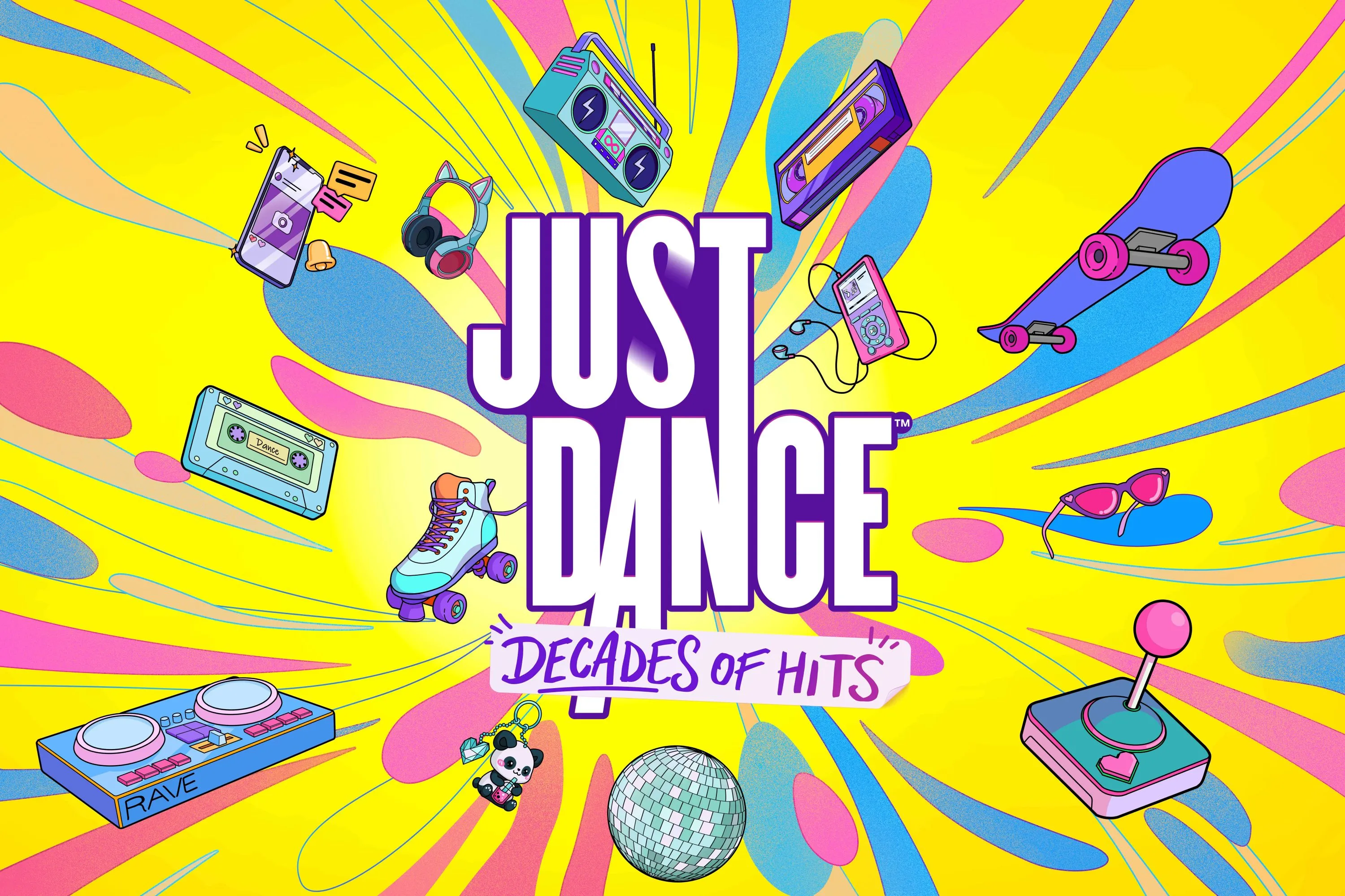 Box-art pre Just Dance: Decades of Hits